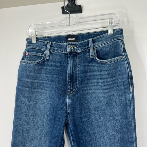 Hudson Noa Mid-Rise Straight Crop Jeans - Picture 2 of 7